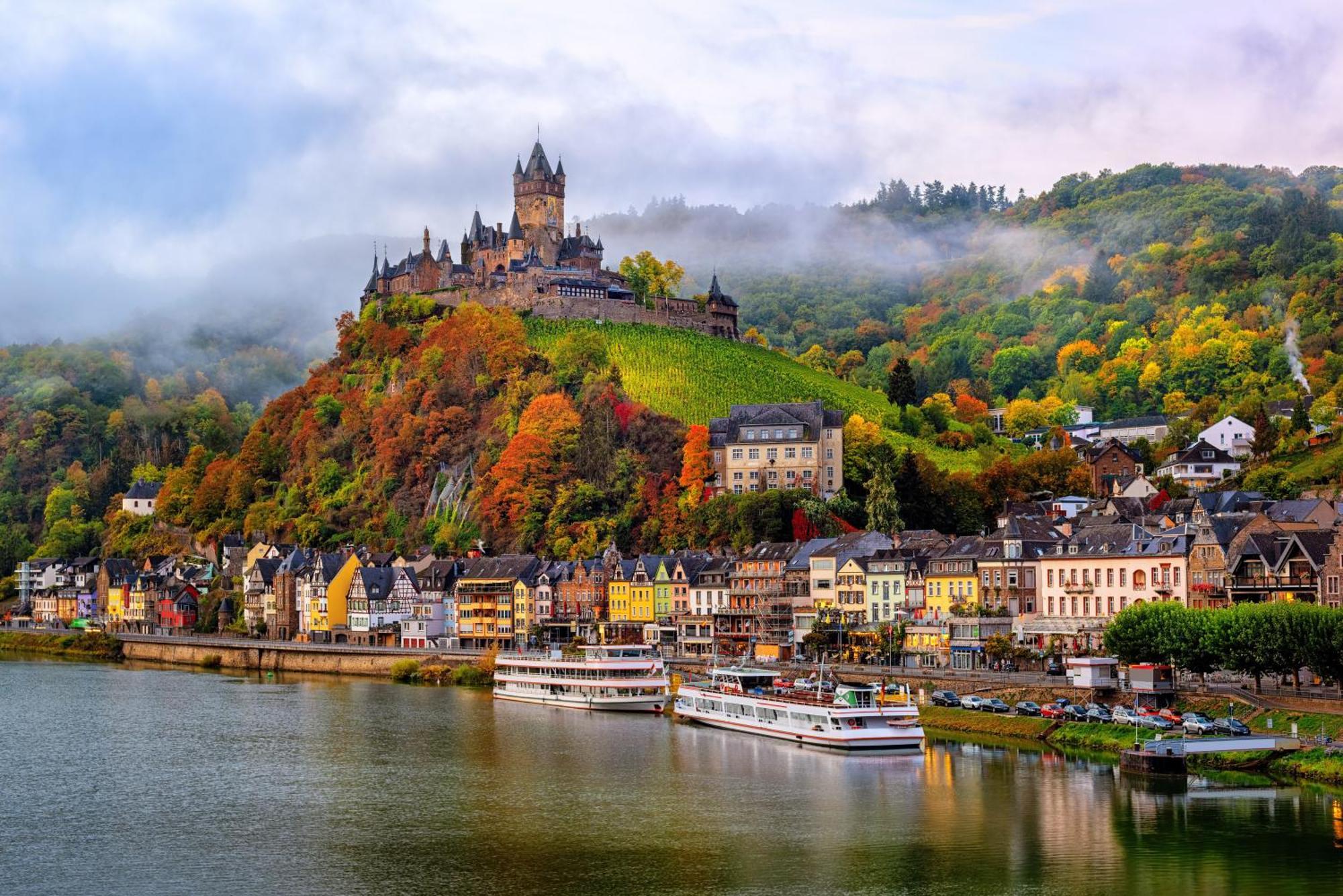 Moselstern Parkhotel Kraehennest Löf エクステリア 写真