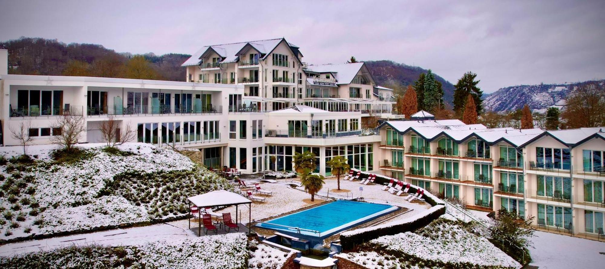 Moselstern Parkhotel Kraehennest Löf エクステリア 写真