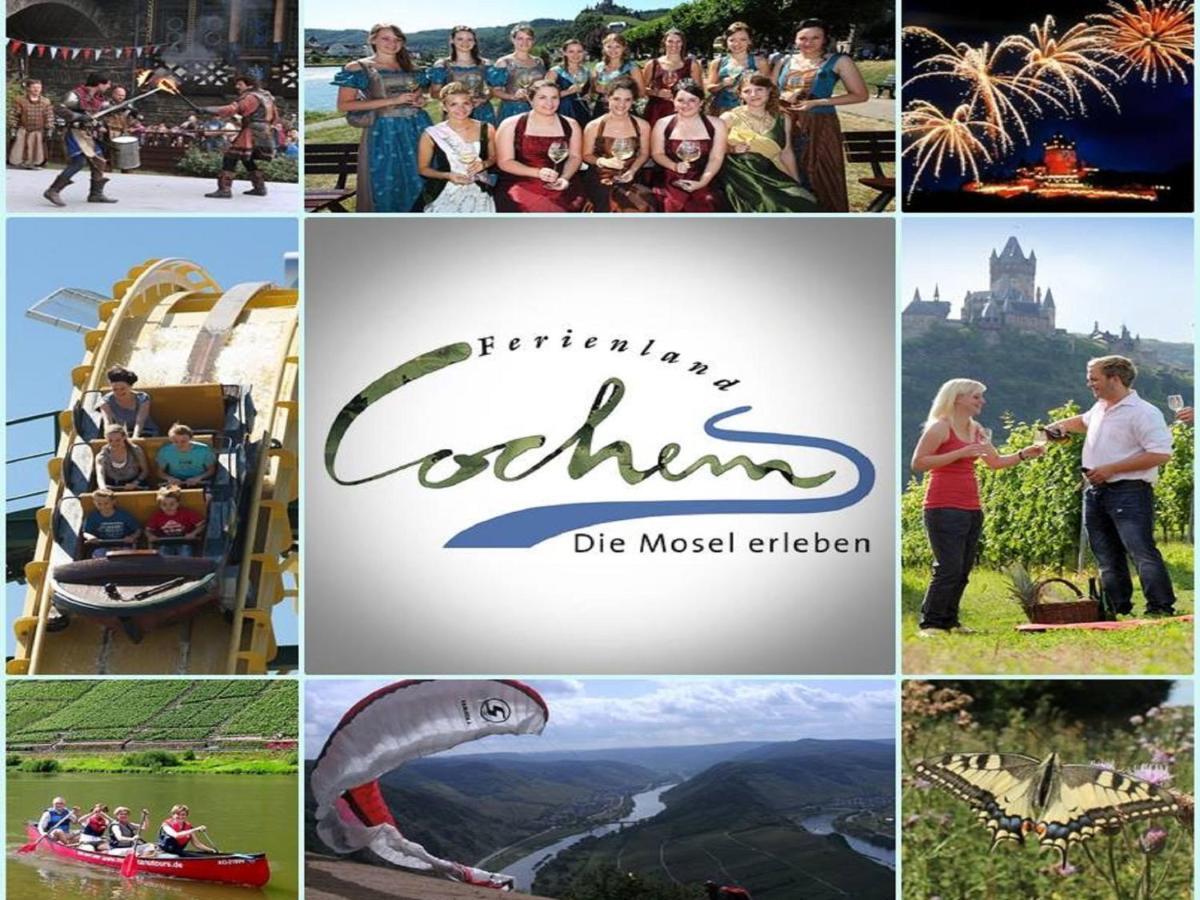 Moselstern Parkhotel Kraehennest Löf エクステリア 写真